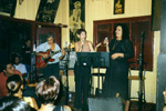 Show no Valentino com participação de Simone Mazzer (Londrina-PR janeiro 2002)