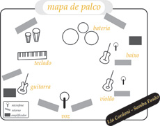 Mapa de Palco - Lia Cordoni - Com percussão